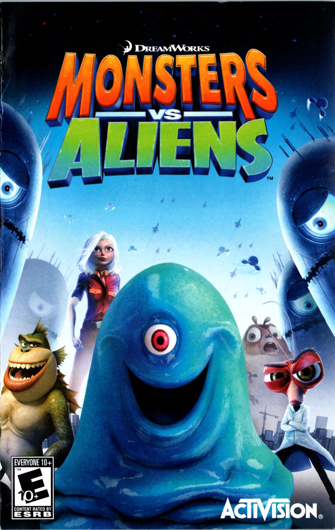Monsters vs. Aliens (Dreamworks) (USA) : Free Download, Borrow, and  Streaming : Internet Archive